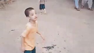 Kids walk