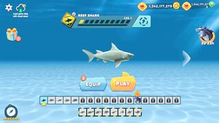 Hungry Shark Evolution - Giant Monster Enemy SHARKNAROK New Skin Update - All 26 Sharks Unlocked