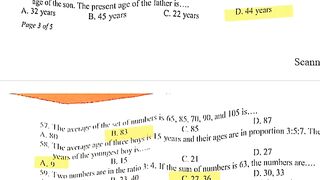 Mathematics words problems solve trick