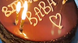 Happy birthday to baba from Dua