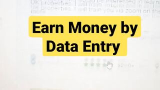 How to earn Money By Data Entry Work.