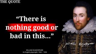 William Shakespeare's Statements which are better known in Youth to Not to Lament in Advanced Age