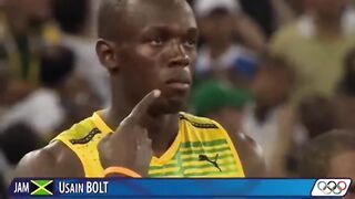Usain Bolt Breaks | 3 World Records | Beijing |2008| Olympics