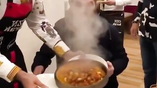 Khabib Nurmagomedov is going to fight this waiter :)))