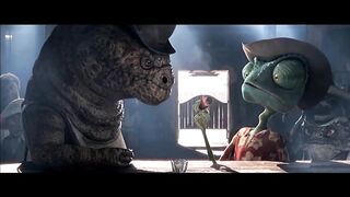 RANGO 2011 Scene Saloon Confrtation