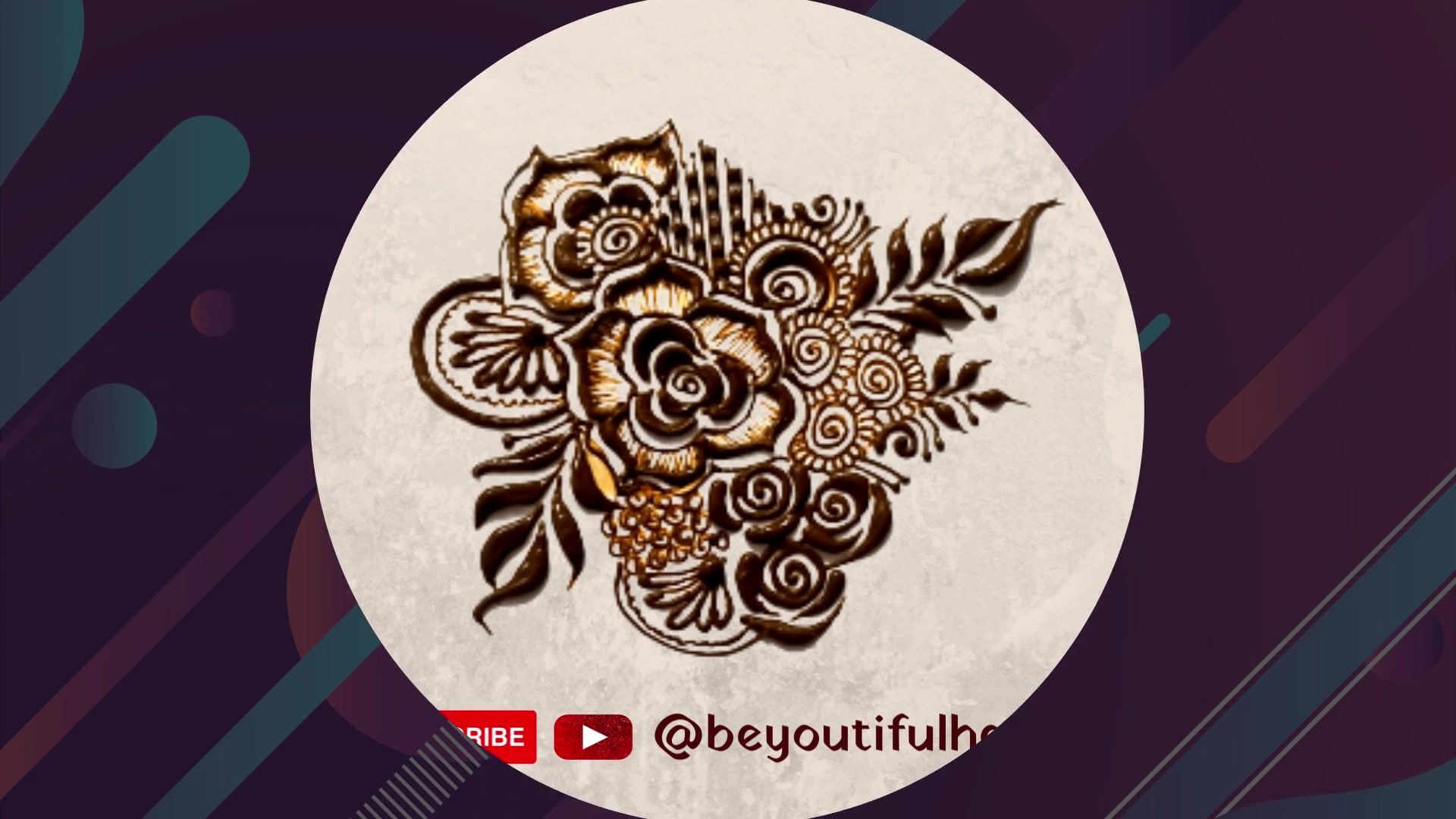 Henna Mehndi Patch Designs Step by Step Tutorial Shandar henna mehndi
