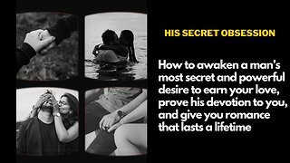 How to awaken a man’s most secret and powerful desire to earn your love, prove his devotion to you, and give you romance that lasts a lifetime.