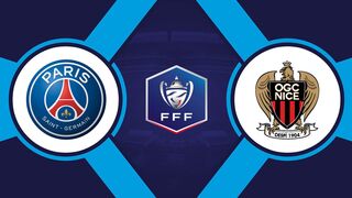 Coupe de France | 31/01/2022 | PSG - Nice  0:0 (Pen. 5:6)