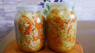 Капуста по-корейски с морковью Вкуснее салата из КАПУСТЫ ещё не ела!