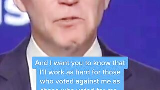 Biden says he will be a president for all Americans.