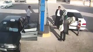 Взрыв на заправке
