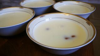 Для МУЖА вкус ДЕТСТВА! Молочный кисель с изюмом