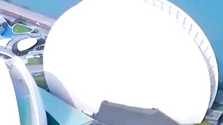 Китай. Здание оперного театра.