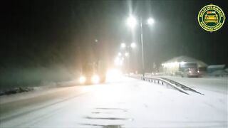 Qamchiq dovonida kuchli qor yog'ish boshladi
