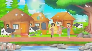 Magical Cow Cartoon Story