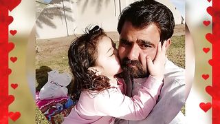 Me and my lively daughter