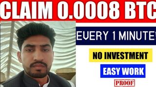 Claim 0.0008 Bitcoin Every 1 Minute | best earning website 2023 | Technical rajput
