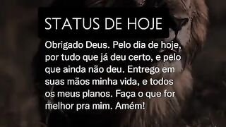 Palavras para seu dia hoje ,escreva-se no canal