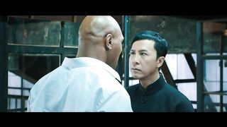 IP Man vs Mike Tyson in a three-minute fight in the movie IP MAN 3 (2015)