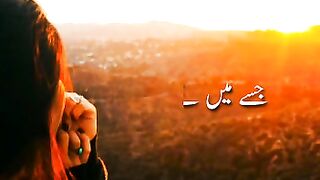 Tum duniyaan mein wo wahid shakhs ho very sad status