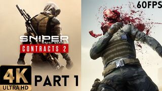 SNIPER Ghost Warrior Contracts 2 Walkthrough Gameplay Part 1 [4k 60 Fps]