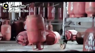Gas calendar blast