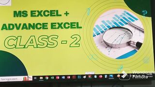 MS Excel Class 2 Tutorial
