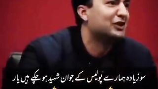 سنو خان کا ٹاٸیگر مراد سعید کیا کہ رہا ہے