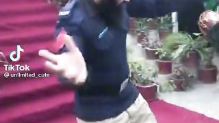 Police Man dance in Pakistan