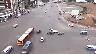 The busiest intersection in Ethiopia