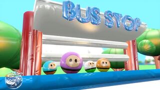 Wheels On The Bus - Nursery Rhymes