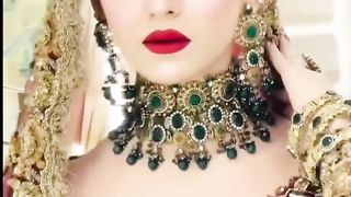 Beautiful bride makeup look ????❤️