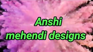 Latest front hand mehendi design part-3. | Anshi mehendi design