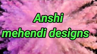 Latest evergreen mehendi design. | Anshi mehendi design