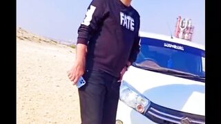 Raees On Lan of Mountain..