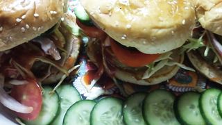 Karachi Ka Mashoor Anday Wala Burger Specail Egg Burger Recipe Anda Burger - Burger Ki Recipe