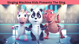 Singing Machine Kids Presents The Sing Along Crew Speaker & Microphone Plush,