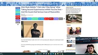 Elon Musk Admits mRNA Covid Jab Failure