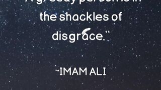 greed is the root of evil.
