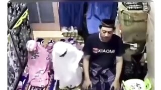Baby namaz follow papa