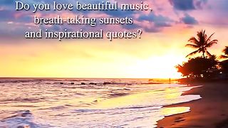 Do You love music , sunset |Inspirational Quotes