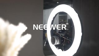 Neewer Ring Light Kit:18"/48cm Outer 55W 5500K Dimmable LED Ring Light