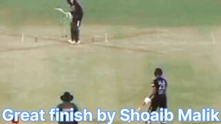 Great finish by Shoaib Malik in Bpl league||شاندار finishing by شعیب ملک||