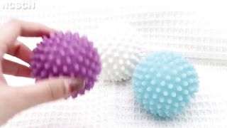 1pcs 6.7cm Magic Laundry Ball For Household Cleaning Washing Machine Clothes Softener Starfish Pvc Reusable Solid Cleaning Ball Laundry Balls Discs