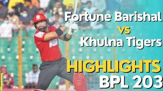 BPL 2023 Match 33: Fortune Barishal vs Khulna Tigers - Highlights