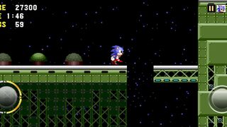 Sonic Sega game