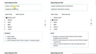 Classify advertiser's keyword relevance to search query (New Task)|| $0.025 #toloka #task #subscribe