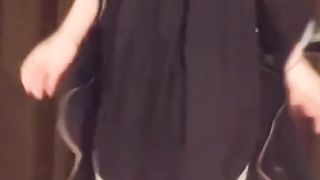 Isharanaa with black dress