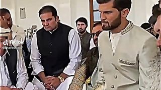 Shaheen afridi nikkah vedio