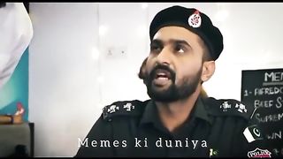 Funny video police man